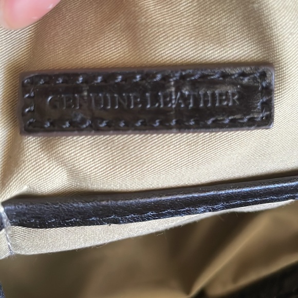 Black Leather Cynthia Rowley bag